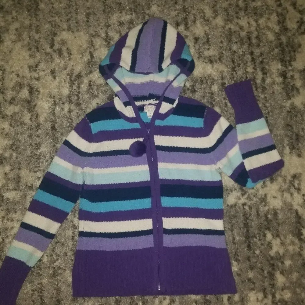 Childrens Place Purple Sweater size M 7/8